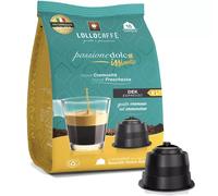 96 Capsule Lollo Caffe Miscela DEK Compatibili DOLCE GUSTO NESCAFè Decaffeinato