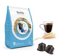 96 Capsule ORZO NATURALE di DOLCE VITA compatibili con Dolce Gusto - Senza Saccarosio - Senza Lattosio -Compatibile con Macchine sistema Dolce Gusto - Prodotto Vegano -