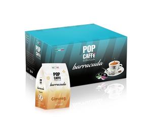 96 Capsule Pop Caffè Barracuda GINSENG Compatibili Sistema Pop Caffè Barracuda