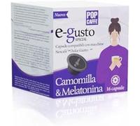 96 Capsule POP CAFFE compatibile con Nescafè Dolce Gusto E-GUSTO CAMOMILLA E MELATONINA Solubile per Macchine Espresso a capsulele Nescafé compatibile con Dolce Gusto