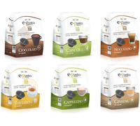 96 Capsule Pop Caffè Dolce Gusto Ginseng, Cappuccino, Orzo, Tè Limone Cioccolato
