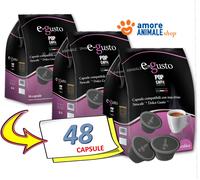 96 Capsule → POP Caffè E-GUSTO ARABICA Cialde Compatibili Nescafè Dolce e Gusto