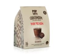 96 Capsule Pop Caffè E-GUSTO Chocomium DARK PREMIUM per Nescafè Dolce Gusto