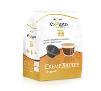 96 CAPSULE Pop Caffè E-Gusto CREME BRULEE COMPATIBILE con DOLCE GUSTO