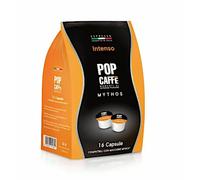 100 Capsule Pop Caffè INTENSO compatibili Uno System UnoSystem MokaUno Moka Uno