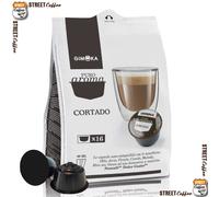 64 Cialde Capsule Caffe Cortado Gimoka Compatibile Nescafè Dolce Gusto