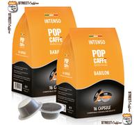 96 Cialde Capsule Caffè Pop Babilon Miscela Intenso Compatibile Bialetti