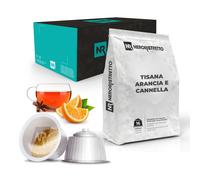 96 Cialde Capsule Tisana Arancia Cannella Compatibili Nescafé Dolce Gusto