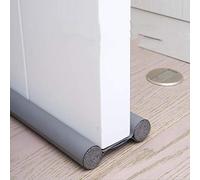 96 cm Guarnizione Inferiore della Porta Under Door Draft Stopper,Striscia di tenuta flessibile sul fondo della porta,Sottoporta Paraspifferi per interno - 3 pezzi (Grigio)