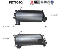 96 KW 130 CV FAP PER VW Transporter V Autobus 7HB, 7HJ, 7EB, 7EJ 2.5 TDI 4motion