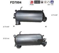 96 KW 130 CV FAP PER VW Transporter V FURG 7HA, 7HH, 7EA, 7EH 2.5 TDI 4motion