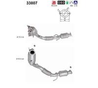 96 KW 131 CV CATALIZZATORE PER Audi A3 Sportback 8VA, 8VF 30 g-tron
