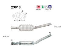 96 KW 131 CV CATALIZZATORE PER Chrysler Stratus Cabriolet JX 2.0 LE