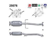 96 KW 131 CV CATALIZZATORE PER Mazda 323 S VI BJ 2.0