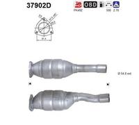 96 KW 131 CV CATALIZZATORE PER Seat Alhambra 7V8, 7V9 1.9 TDI
