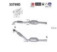 96 KW 131 CV CATALIZZATORE PER Seat Cordoba 6L2 1.9 TDI