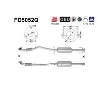 96 KW 131 CV FAP PER Opel Astra J P10 1.7 CDTi