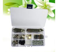 96 Pcs Ganci Appendi Quadri Quadro Hardware Per Il Montaggio Delle Immagini