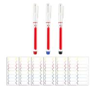 96 Pezzi Adesivi Per Bambini E 3 Segni Multifunzioni, Etichette Per Biberon, Adesivi Per Cartoni Animati Impermeabili, Adatti A Pelli Scolastiche, Bottiglie D'Acqua, Scatole Per Il Pranzo.