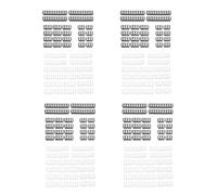 96 pezzi/lotto scheda madre per PC 24 pin 8 pin 6 pin per computer con guaina fino a
