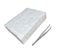 96 piccoli stoppini in lana di ceramica da tavolo, spugne per braciere, anima in cotone per bioetanolo, alcool, camini, piccoli stoppini in lana di ceramica