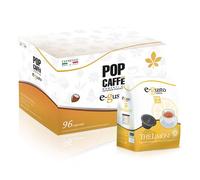 96 POP CAFFE Dolce Gusto THE LIMONE Capsule compatibili con Dolce Gusto Nescafe - 6 Sacchetti da 16 Capsule POP CAFFE E-GUSTO TE al LIMONE -