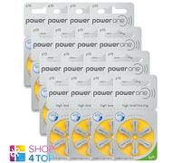 96 Potenza One VARTA Misura 10 PR70 Hearing Aiuto batteries 1.45V Zinco Air 2027