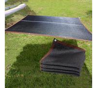96% Shading Rate Black Sunblock Shade Net, Sunblock Traspirante Ombra Net, Ombra Netta Resistente UV, Ombra Panno per Balcone Esterno, Cortile, Patio, Pergola (1x2m)