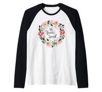 96 Years Loved Women Men 96 Years Old 96th Birthday Maglia con Maniche Raglan