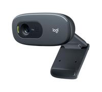 960-000635 Logitech C270, HD, 1280x720, 3,0MP, USB, black Yes