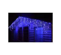 960 (23.8M) Super Bright Blue And Cool White Led Snowing Icicle Lights