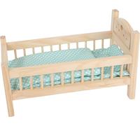 small foot 9601 Doll bed made of wood, doll furniture accessories, pillow and bl