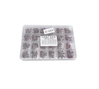 960Pcs/lot Ceramic Capacitor Assortment Kit 2PF-0.1UF 50V Ceramic Capacitors Set 24value*40pcs Diy Electronic Capacitors 20% RUAJOGYNVM