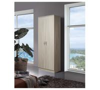 KIT ARMADIO 2 ANTE SCARPIERA 5 RIPIANI 71X38X182 OLMO