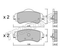 965.0 TRUSTING Kit pastiglie freno, Freno a disco per CITROËN