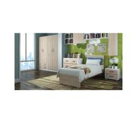 96632 Q.TA' 1 LINEA MODERN LETTO 2P OLMO 171X200X98