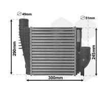 9675627980 Intercooler Citroen C4 Picasso - Grand Picasso II dal 2013