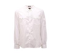 9697AQ camicia uomo OFFICINA36 man cotton shirt white
