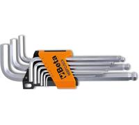 96BPC/SC9 - Serie Di 9 Chiavi Maschio Esagonale Piegate Con Un'Estremità Sferica