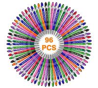 96PEZZI Penne personalizzate con nome inciso gratuitamente, penne a sfera con stilo, logo e messaggio, regali personalizzati per affari, laurea, matrimonio, compleanno - inchiostro nero