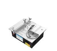 96W 24V Mini Tavolo Multifunzionale Seghe Da Tavolo Elettrico Seghe Lavorazione Del Legno Tornio Da Banco Macchina di Taglio FAI DA TE Utensile Da Taglio 63 millimetri lama