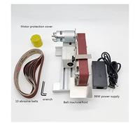 96W 400W Mini smerigliatrice a nastro elettrico temperamatite lucidatura fai-da-te rettificatrice lama taglio utensile for molatura Fai da te per principianti(96W)