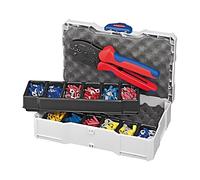 97 90 21 set: per crimpare connettori, terminali valigetta KNIPEX
