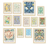 97 Decor William Morris Wall Art - Poster di William Morris, immagini artistiche artistiche, stampe artistiche botaniche vintage, pittura eclettica in stile Liberty per la decorazione della casa e