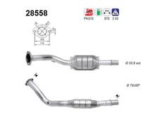 97 KW 132 CV CATALIZZATORE PER Peugeot 306 2 Vol/ 7A, 7C, N3, N5 2.0 16V