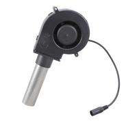 97 mm x 33 mm BBQ Blower Ventilatore 12 V con regolatore di velocità variabile Camping Air Mover per barbecue all'aperto e campeggio all'aperto