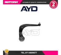 9714391 Braccio sospensione ant sx adatto a Peugeot 206 (MARCA AYD).