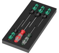 9719 Termoformato in spugna giraviti Kraftform Serie 300 set 3, 7 pezzi