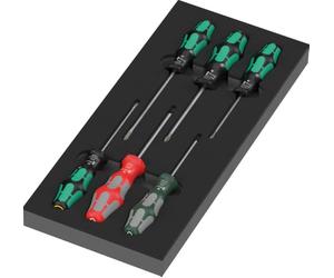 9719 Termoformato in spugna giraviti Kraftform Serie 300 set 3, 7 pezzi