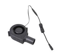 9733 Ventilatore portatile per barbecue Ventilatore d'aria Ventilatore portatile per barbecue con commutazione 12 V Accessori esterni Ventola di raffreddamento a basso rumore